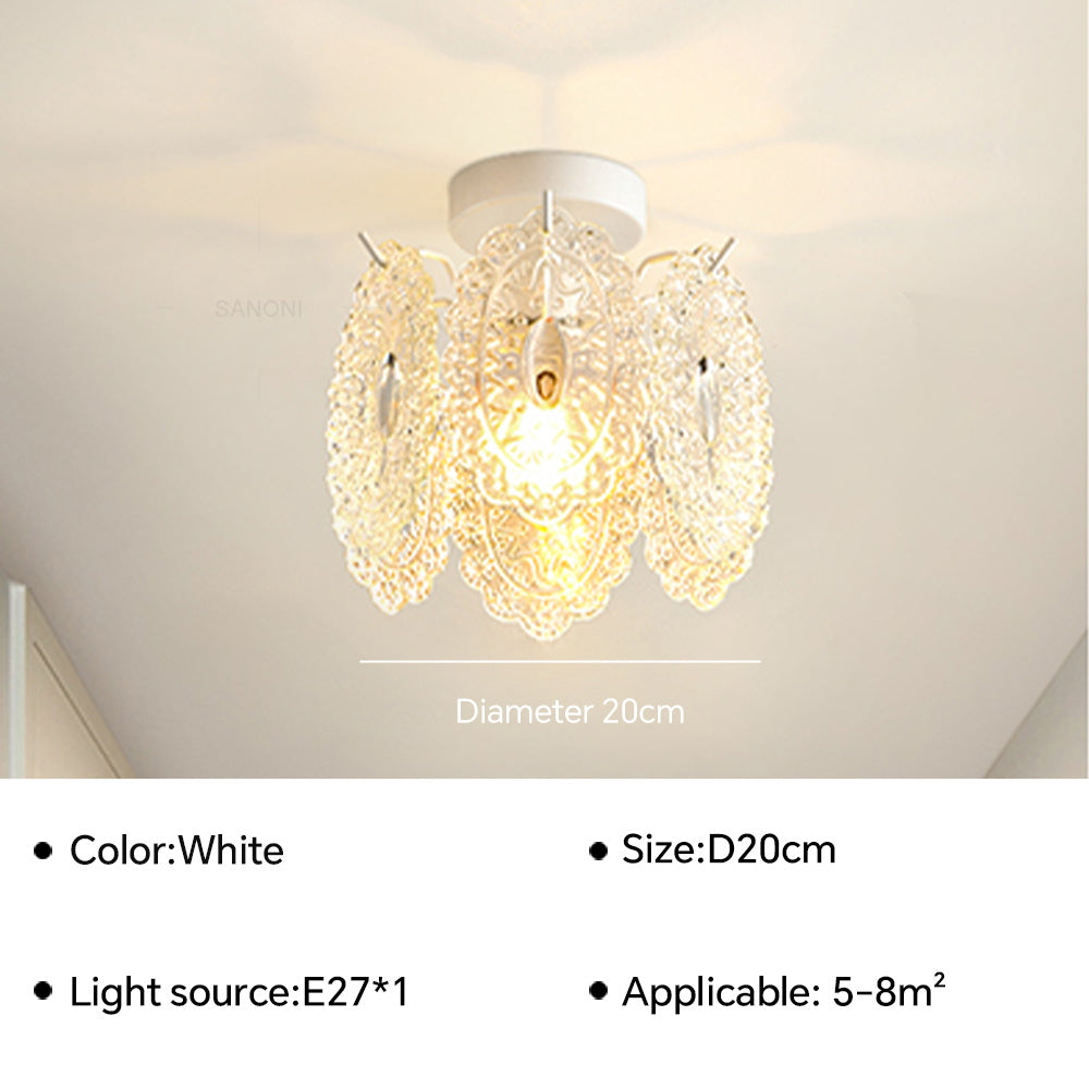 Moderne Led Kristall-Deckenleuchte