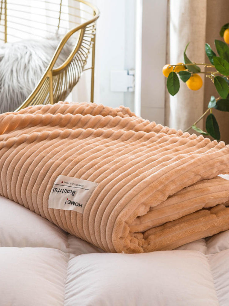 SoftGrid | Quadratische Flanell-Decke