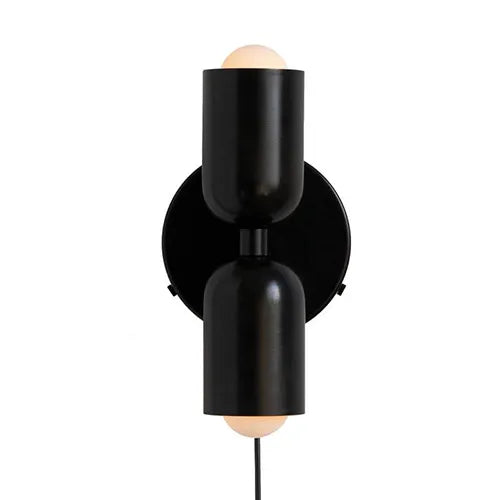Mittelalterliche creme wind doppelköpfe schlafzimmer nachttischlampe französisch wandlampe