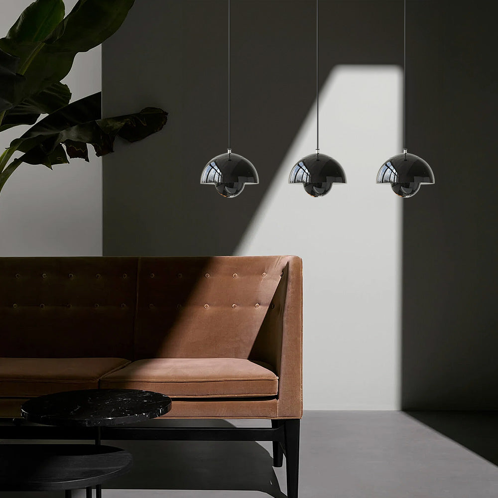 Moderne knospen-wandleuchte aus metall - LED-hängeleuchte mit verstellbarem kabel, 1 lichtquelle