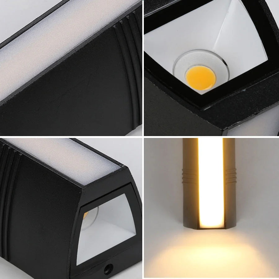 NightBeam - led-wandleuchte für außen