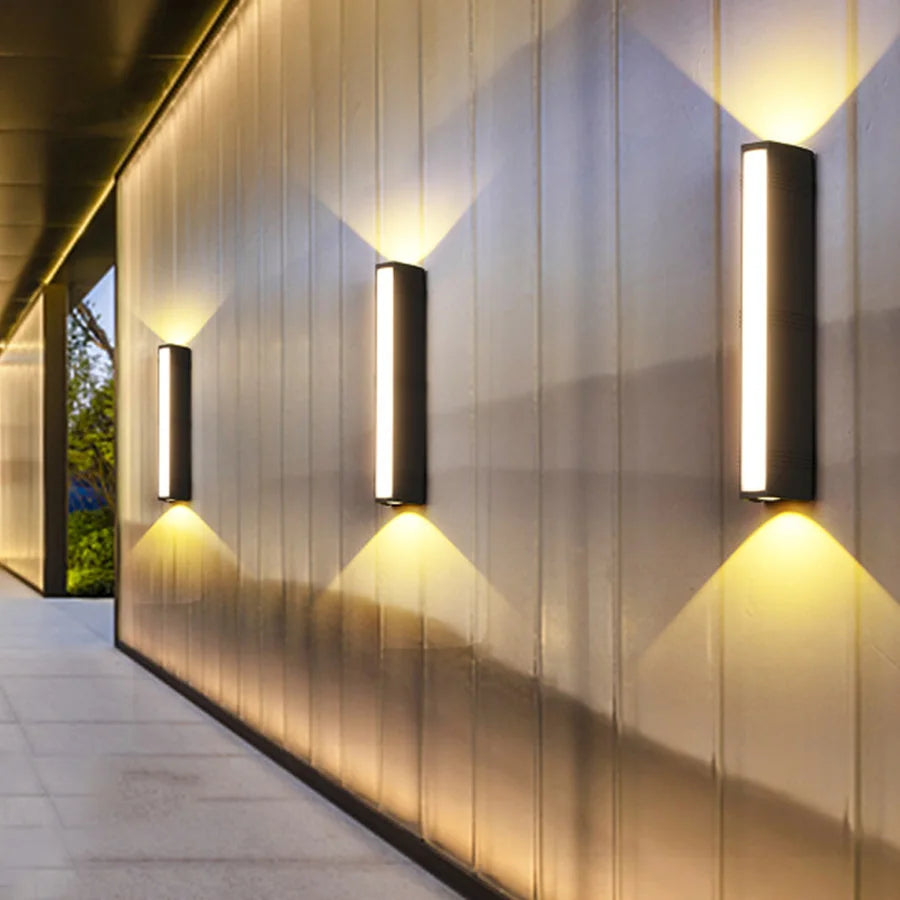 NightBeam - led-wandleuchte für außen