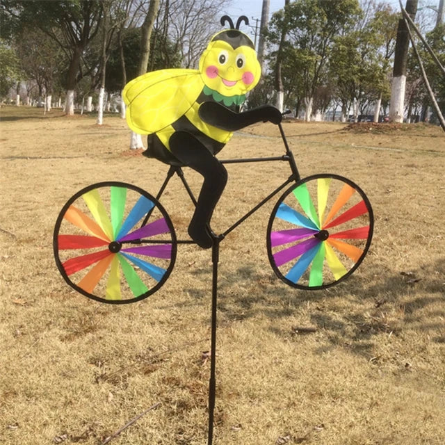 GardenGallop - Tierische Fahrrad-Windskulpturen