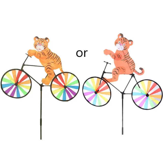 GardenGallop - Tierische Fahrrad-Windskulpturen
