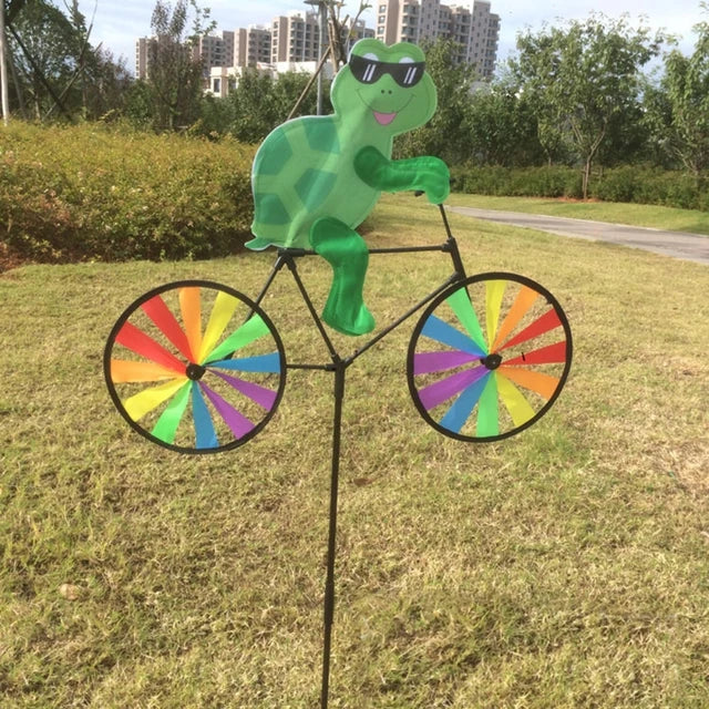 GardenGallop - Tierische Fahrrad-Windskulpturen