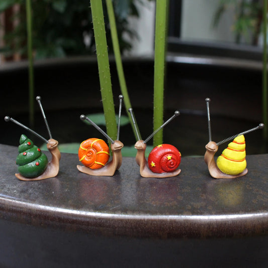 MiniCreative - Schnecke Figur Dekor