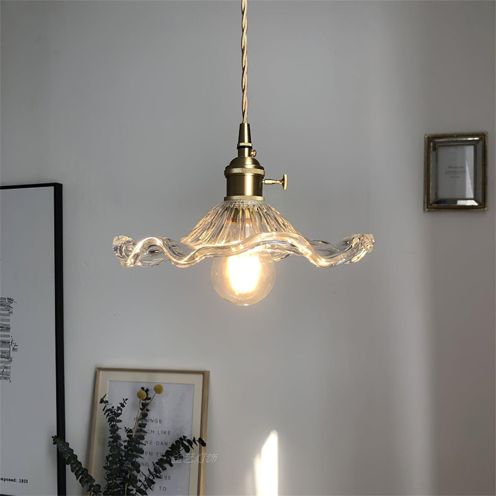Elegante hibiskus-blütenlampe
