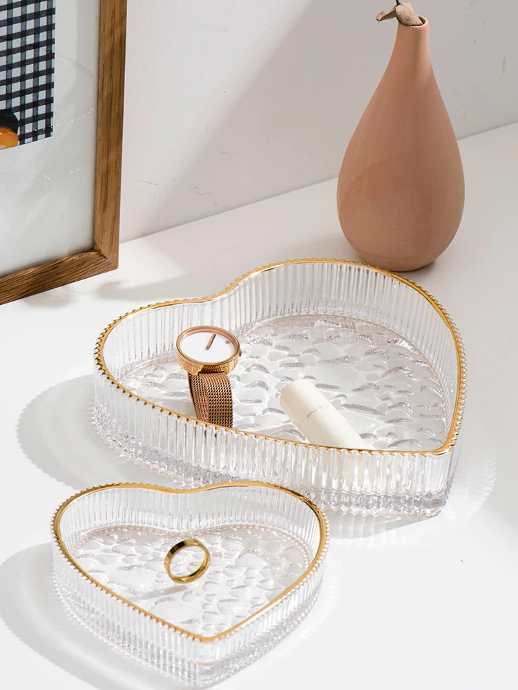 OpulentOrganizing - Goldintarsien-Schmuckschale