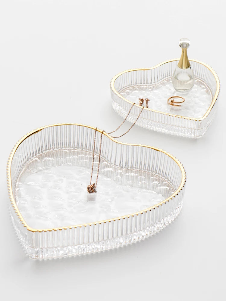 OpulentOrganizing - Goldintarsien-Schmuckschale
