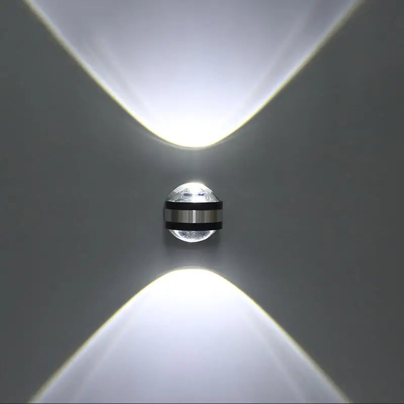 PrismBeam - led-wandleuchte aus kristall