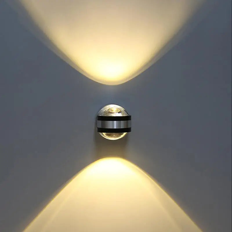 PrismBeam - led-wandleuchte aus kristall