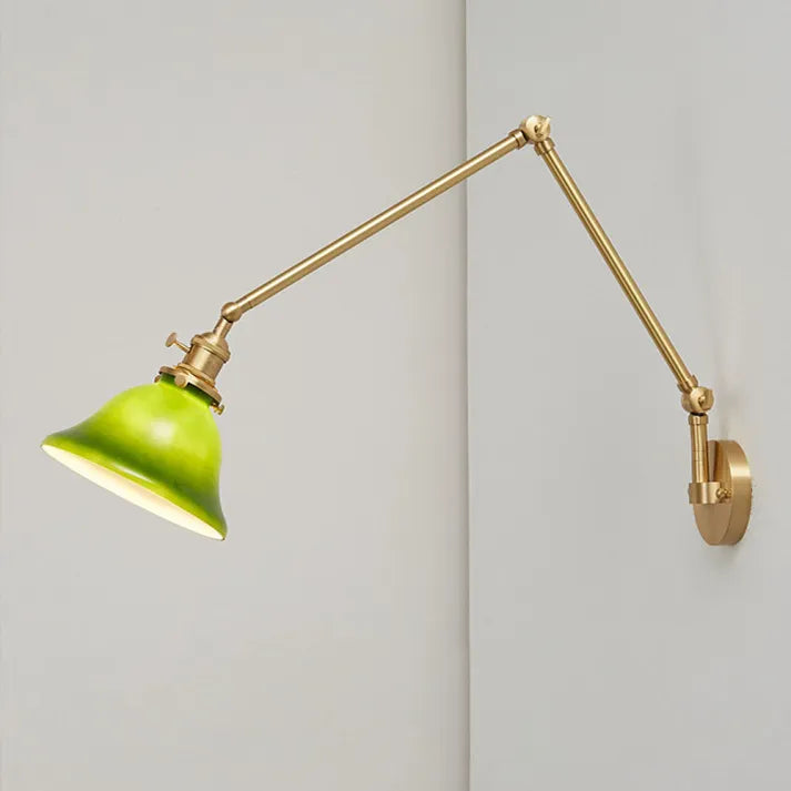 VintageGreen | Verstellbare Klassische Wandleuchte