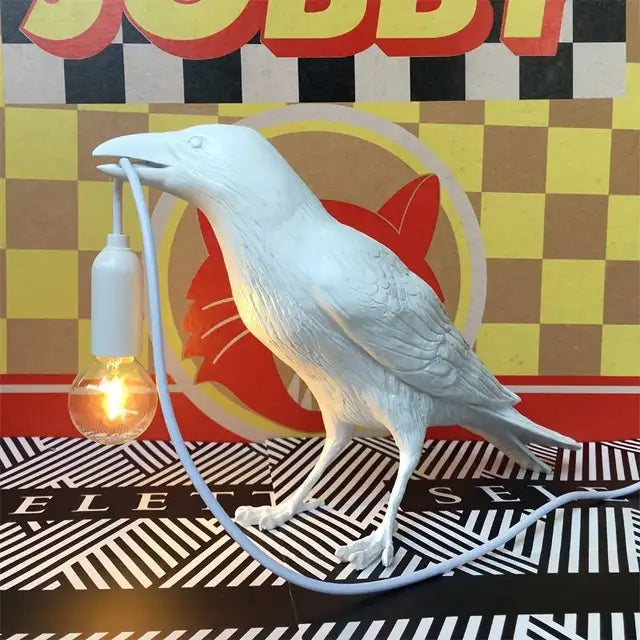 Gothic Nightbird - Gotische Rabenlampe