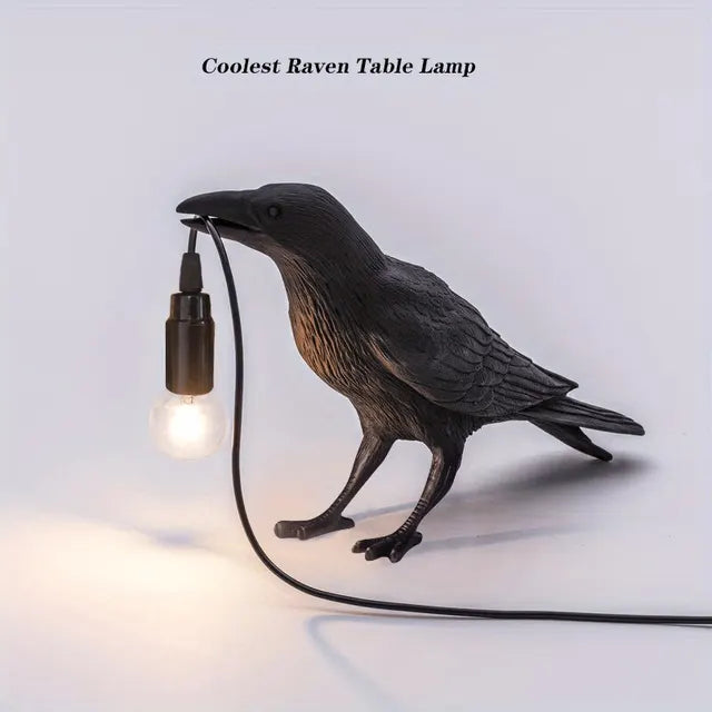 Gothic Nightbird - Gotische Rabenlampe