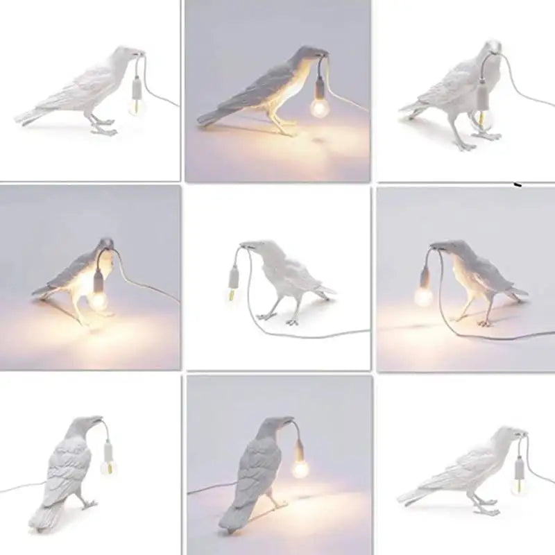 Gothic Nightbird - Gotische Rabenlampe