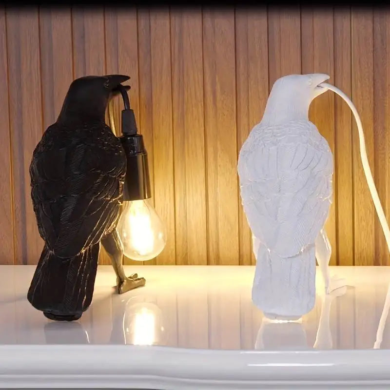 Gothic Nightbird - Gotische Rabenlampe