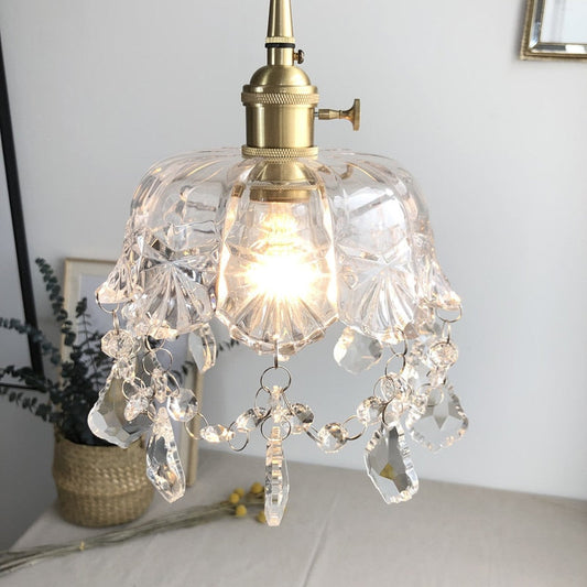 Raysis Kristallglas-Pendelleuchte, transparent
 - OnyxLampen