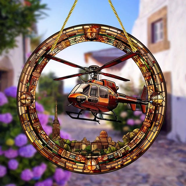RoundGlass - Hubschrauber-Sonnenfänger