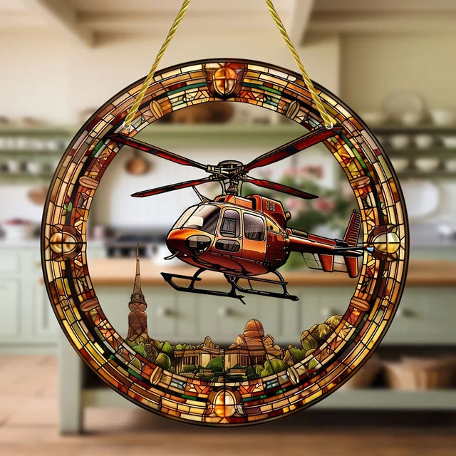 RoundGlass - Hubschrauber-Sonnenfänger