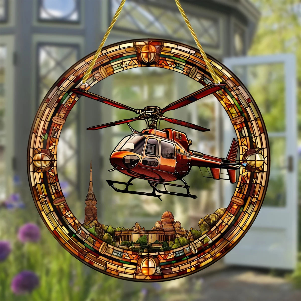 RoundGlass - Hubschrauber-Sonnenfänger