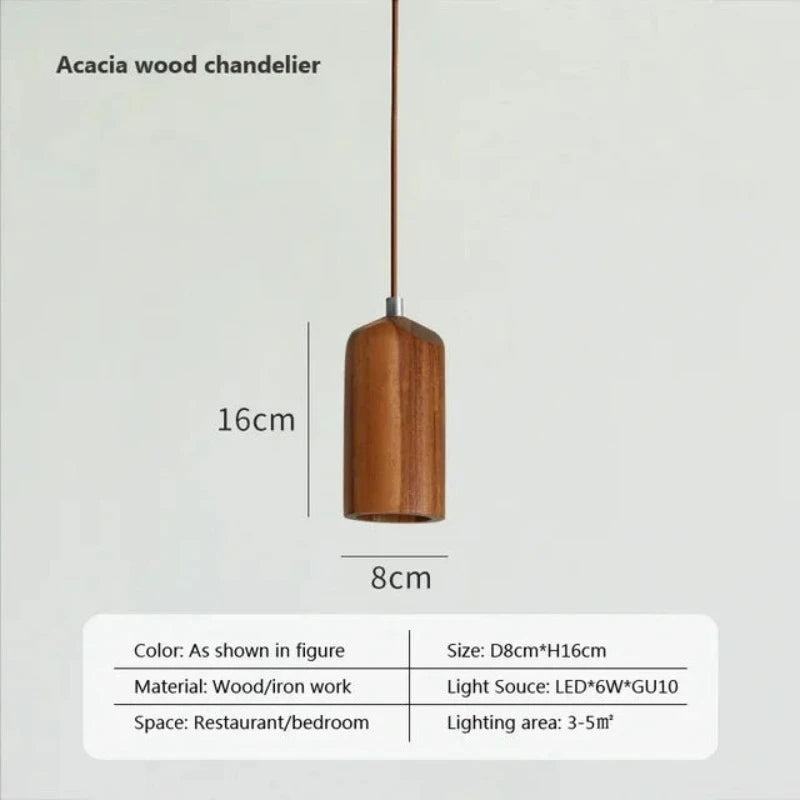 TimberEssence - Nordisches Holz Pendelleuchte