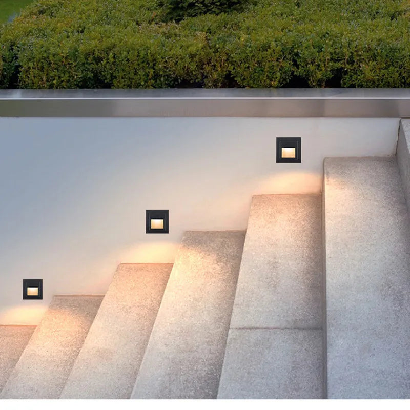 RiseRadiance - treppe licht wandleuchte