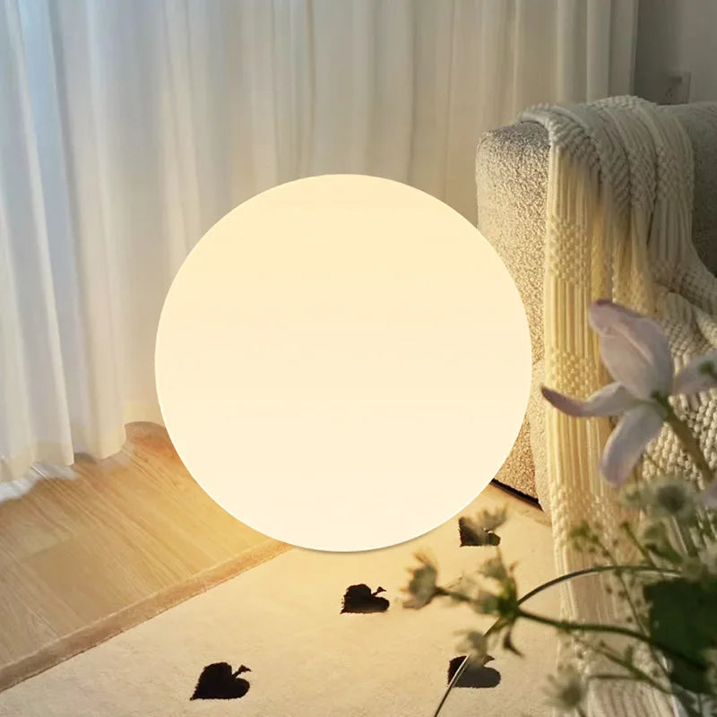 GleamingOrb - Große LED-Kugellampe Globe Bodenleuchte