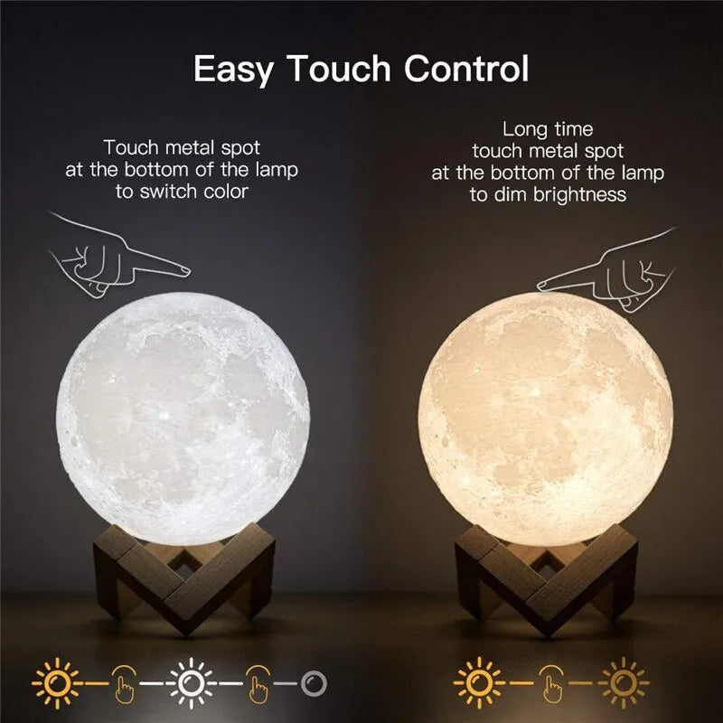 SophisticShine - Mondlampe zum Anfassen