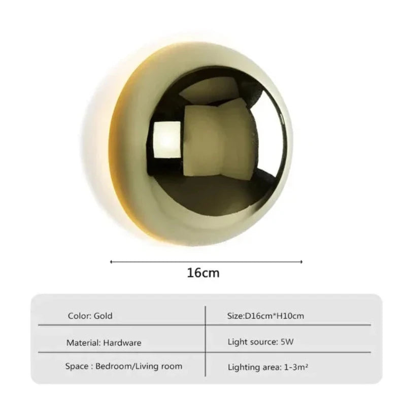 CoilGlow - Metallkugel Lampe
