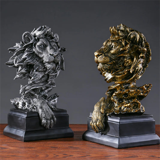 CourageousKing - Löwenstatue