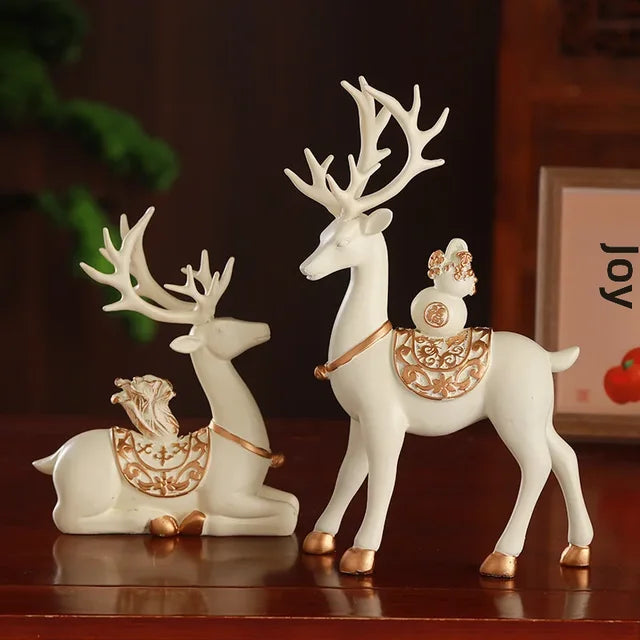 ChicDécor - Elegante Hirsch-Figuren