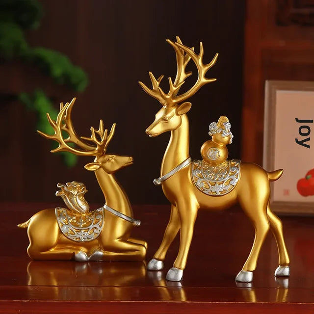 ChicDécor - Elegante Hirsch-Figuren