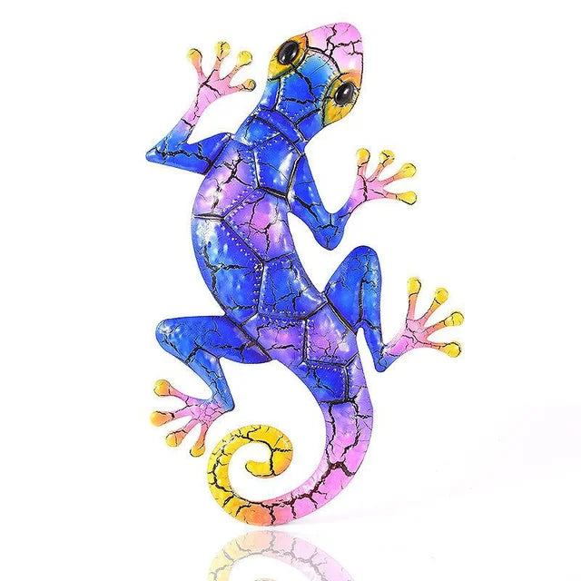GeckoGrandeur - Ausdauernde Metall-Gartengeckos