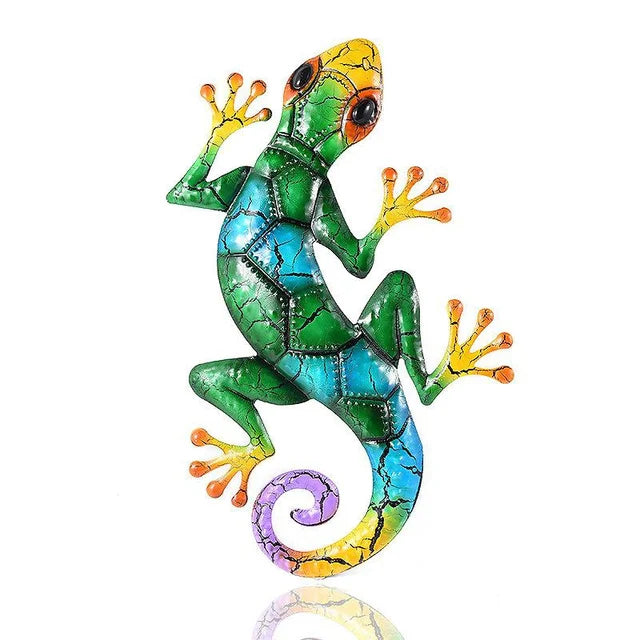GeckoGrandeur - Ausdauernde Metall-Gartengeckos