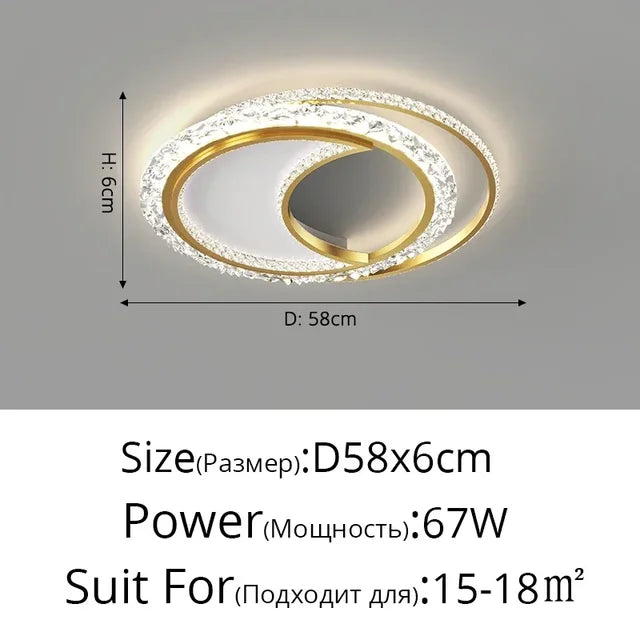 CelestialRound- Runde Led Decke