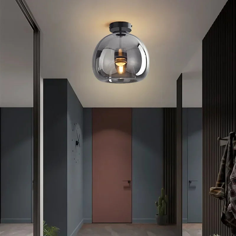 EssenceGlow - Minimalistische Glas-Deckenleuchte