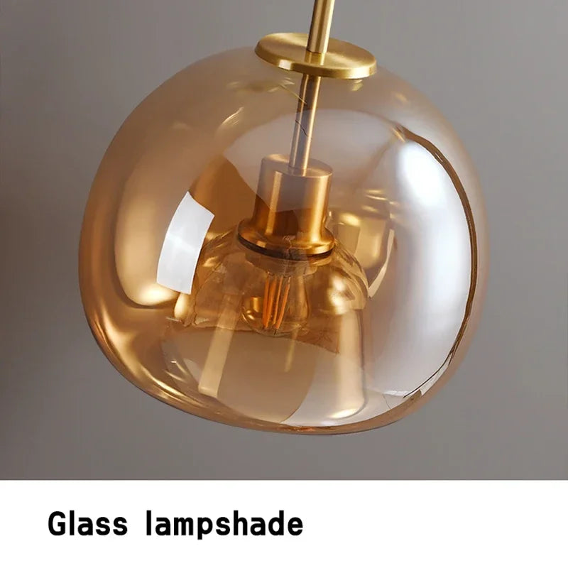 EssenceGlow - Minimalistische Glas-Deckenleuchte