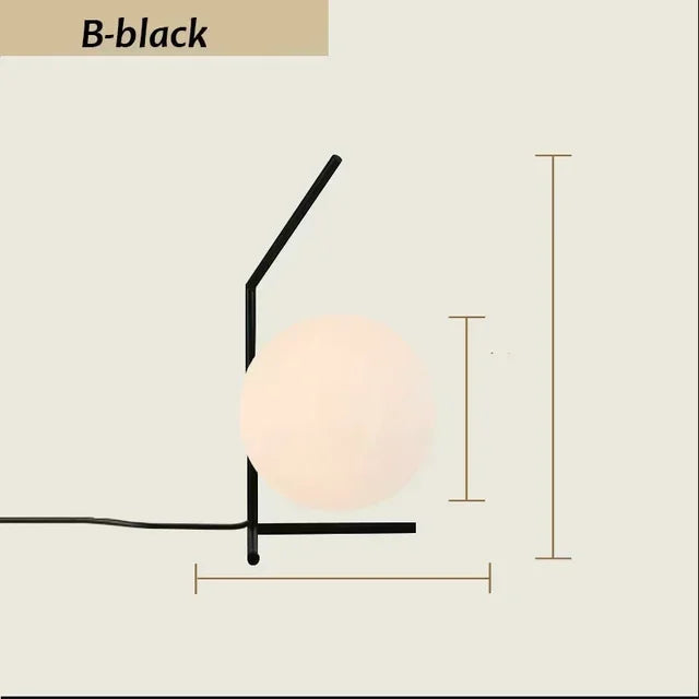 ClearEleganz - Moderne minimalistische Tischlampe