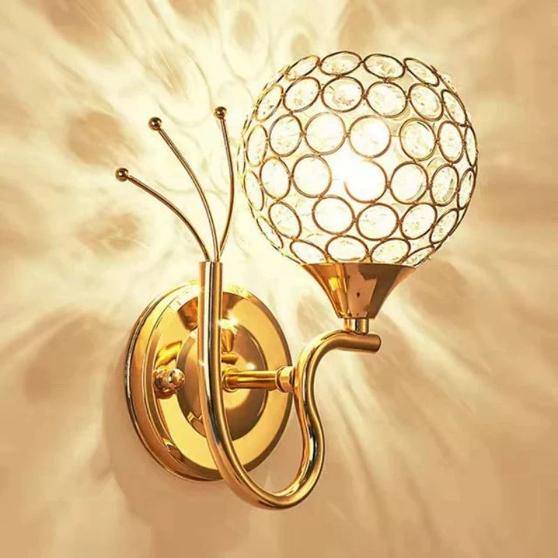 PrestigeShine - Wandlampe aus Kristall
