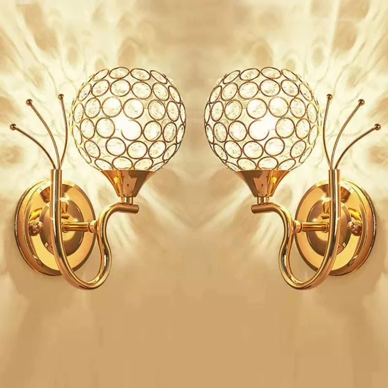 PrestigeShine - Wandlampe aus Kristall