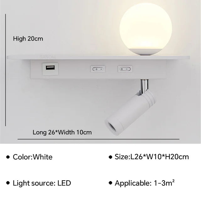 ModernGlow  - Moderne Led-Wandleuchte