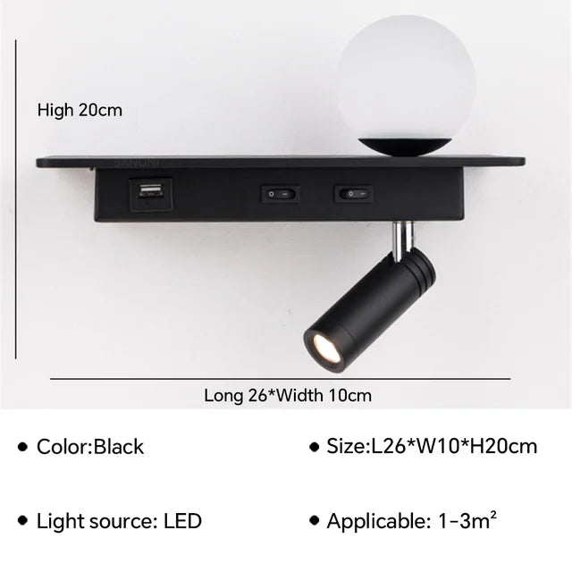 ModernGlow  - Moderne Led-Wandleuchte