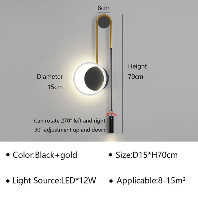 SleekIron - Moderne Led-Wandleuchte