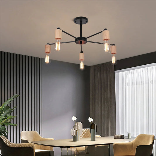 LoftLuster - Nordischer Loft-Kronleuchter