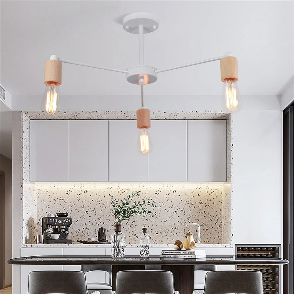 NordicCraft  - Moderner nordischer Loft-Kronleuchter