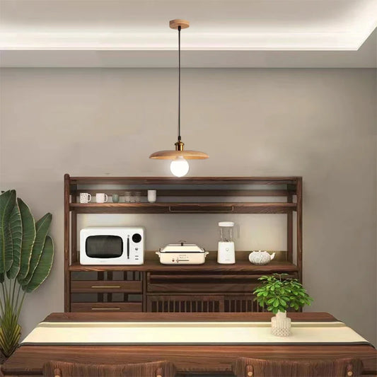 NordicNook - Nordische Pendelleuchte aus Holz