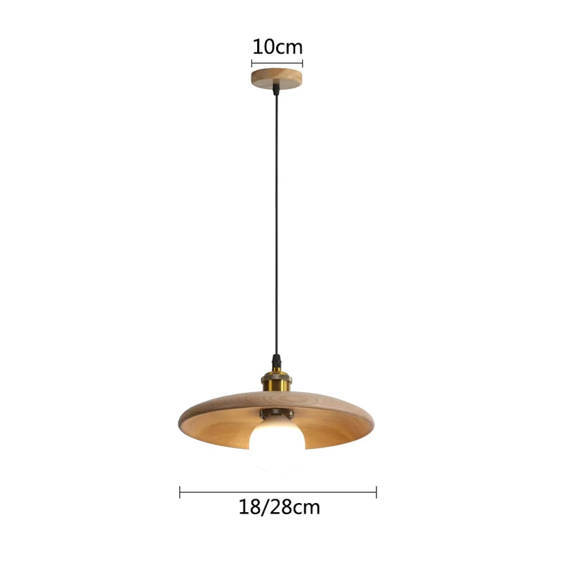 NordicNook - Nordische Pendelleuchte aus Holz