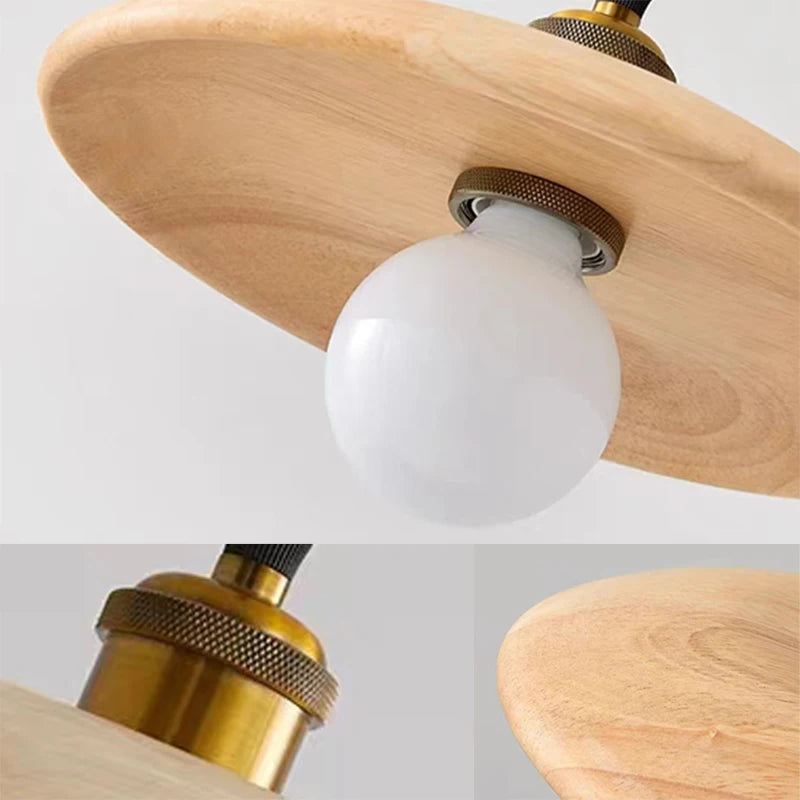 NordicNook - Nordische Pendelleuchte aus Holz