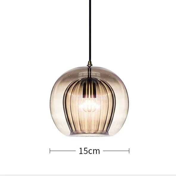 CrystalDroplet - Glas Pendelleuchte