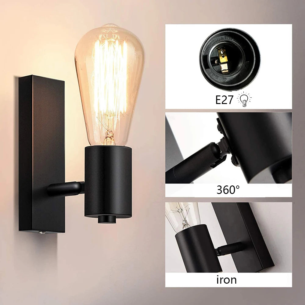 GlowBeam - Vintage Wandleuchte